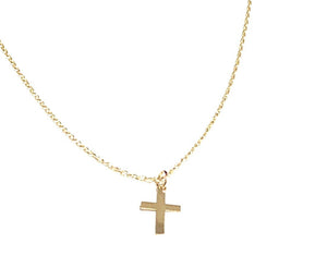 Necklace | Mini Silver Cross
