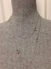 Load image into Gallery viewer, Necklace | Silver Circle Link Long or Short
