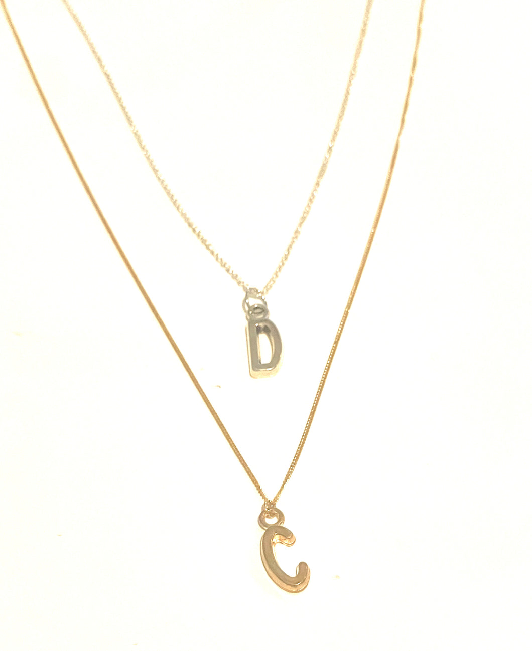 Necklace | Gold Letter Charm