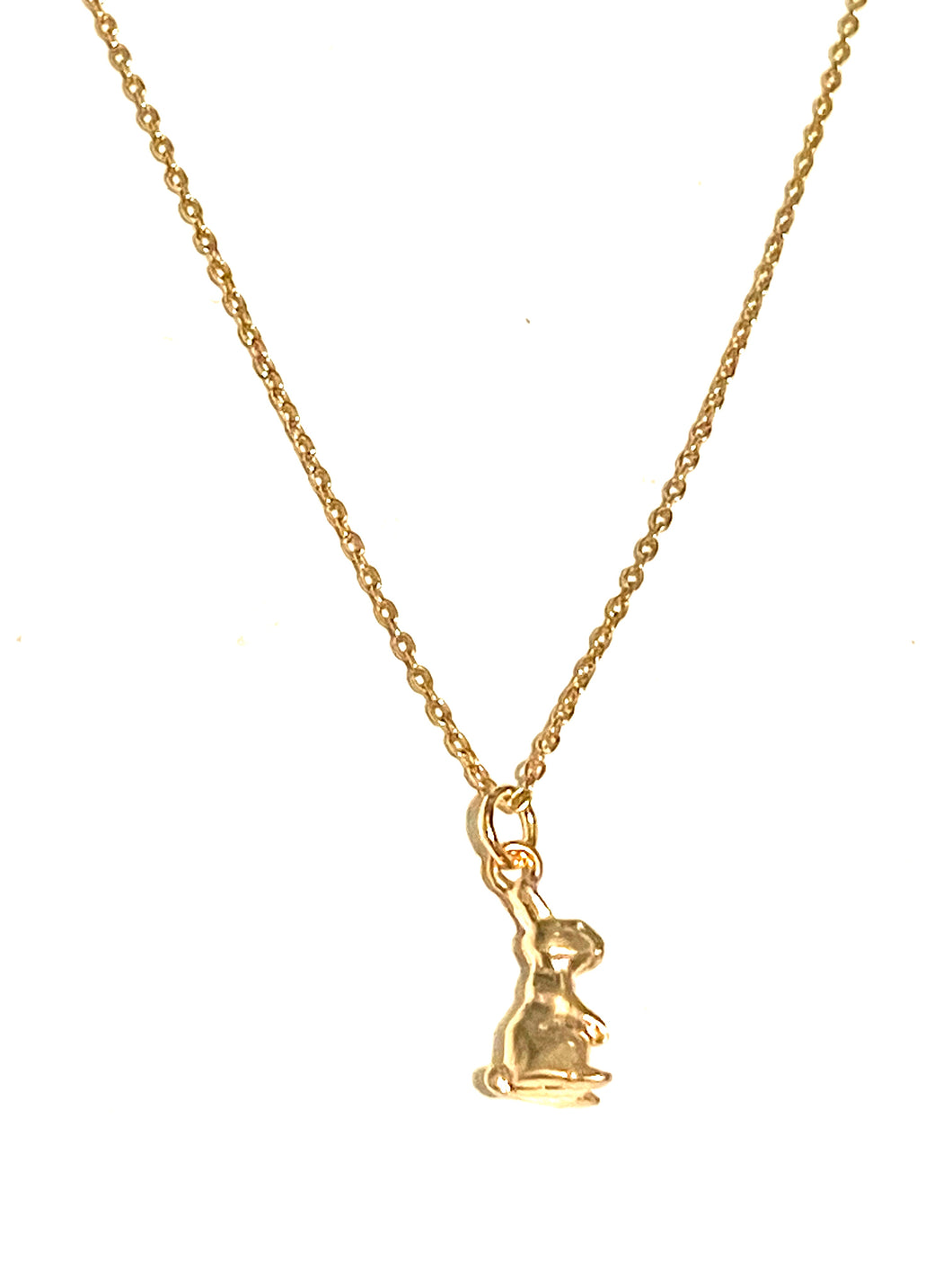 Necklace | Gold Bunny Rabbit