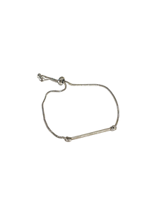 Bracelet | Silver Bar Pull