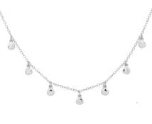 Load image into Gallery viewer, Necklace | Silver Droplets
