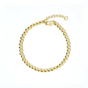 Bracelet | Gold Ball 4mm